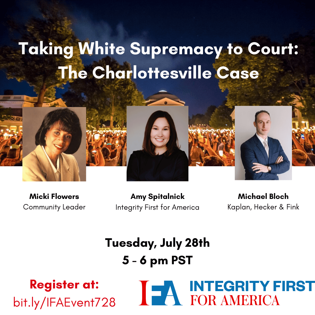 Taking White Supremacy to Court The Charlottesville Case Jconnect